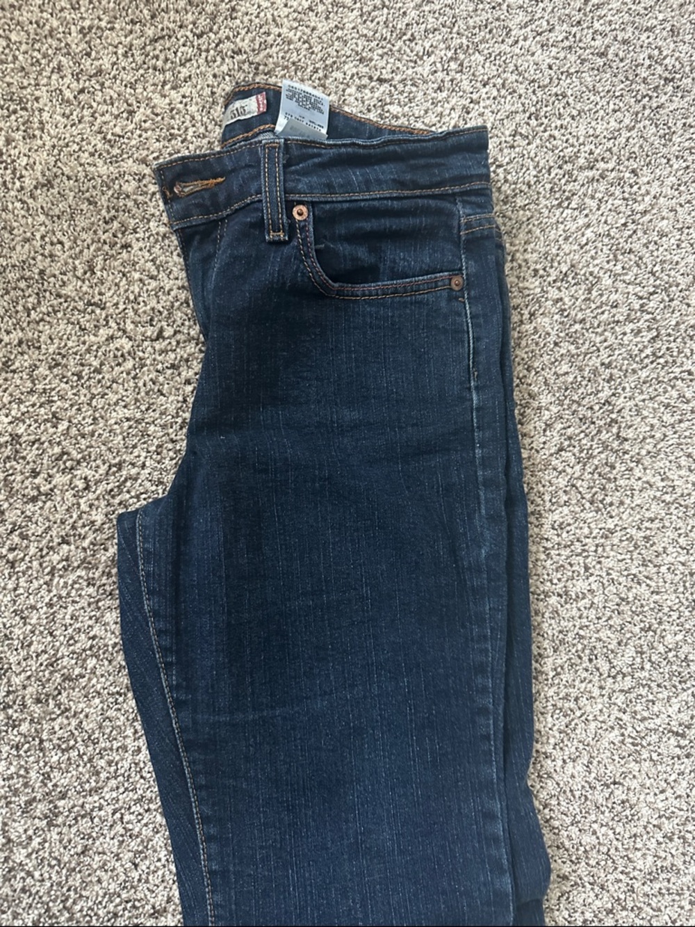 Levi's Women's Boot Cut Jeans - Dark Blue Denim